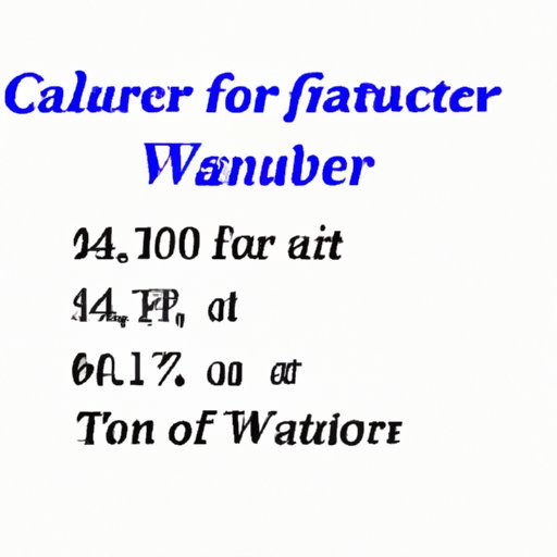 How Many Gallons Are in a Cubic Foot of Water? A Guide to Water Measurements