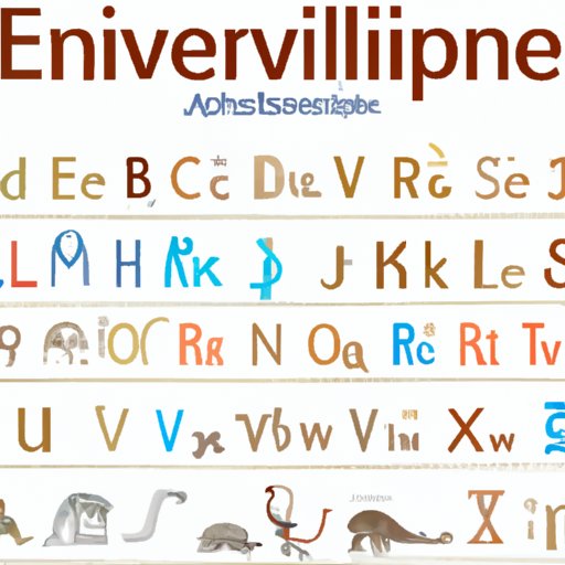 Everything You Need to Know About the 26 Letters in the English Alphabet