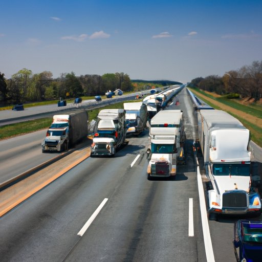 The Great Convoy: A Look at the Number of Trucks Heading to DC