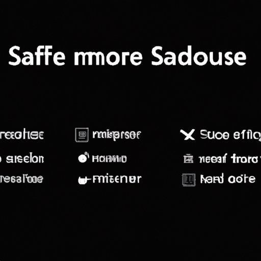 How to Boot in Safe Mode
