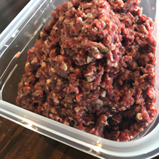 The Ultimate Guide to Defrosting Ground Beef: Safe and Efficient Methods