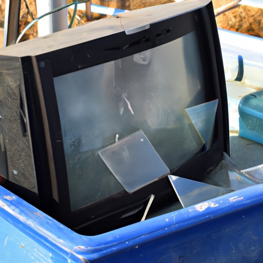 How to Properly Dispose of a Broken TV: Sell, Donate, Recycle, Upcycle, or Call a Junk Removal Service
