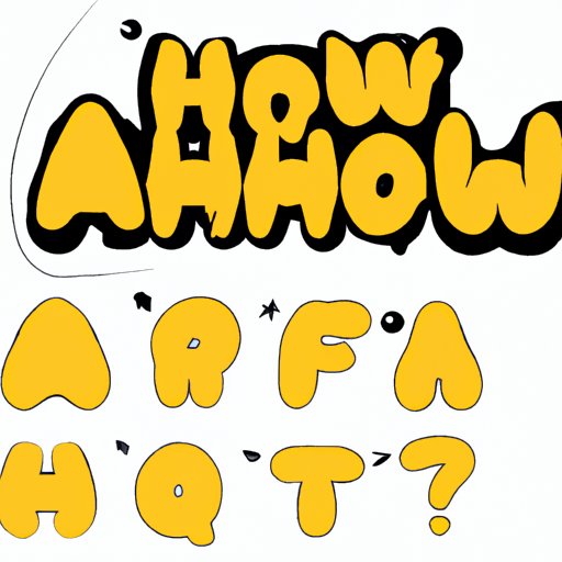 How to Draw Bubble Letter A: A Comprehensive Guide for Beginners