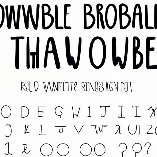 How to Draw Bubble Letters: A Complete Guide on Mastering the Art