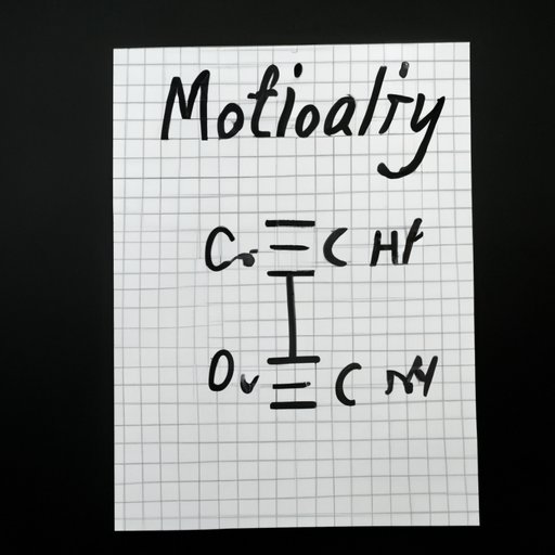 How to Find Molarity: The Ultimate Guide to Calculating Concentration