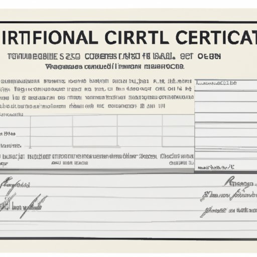 How to Get a Copy of Your Birth Certificate: A Step-by-Step Guide
