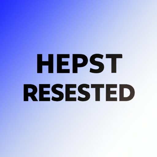 How to Hard Reset iPhone 11: A Step-by-Step Guide