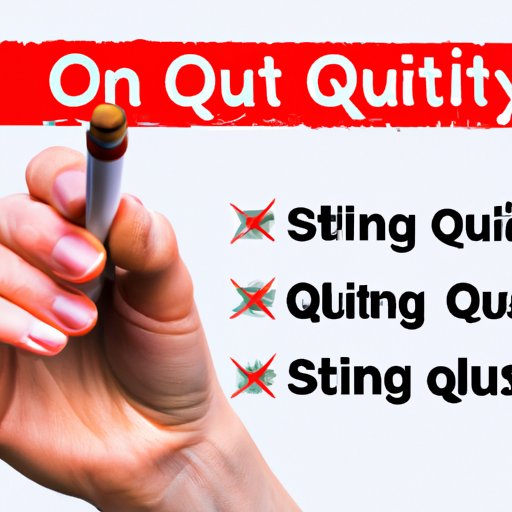 How to Quit Smoking: Tips and Advice