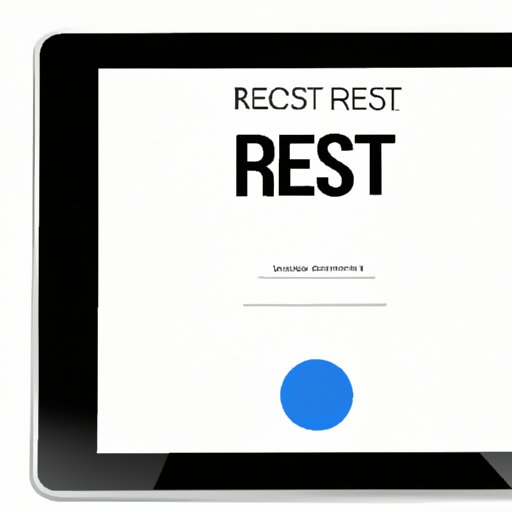 How to Reset iPad Without Password – Step by Step Guide