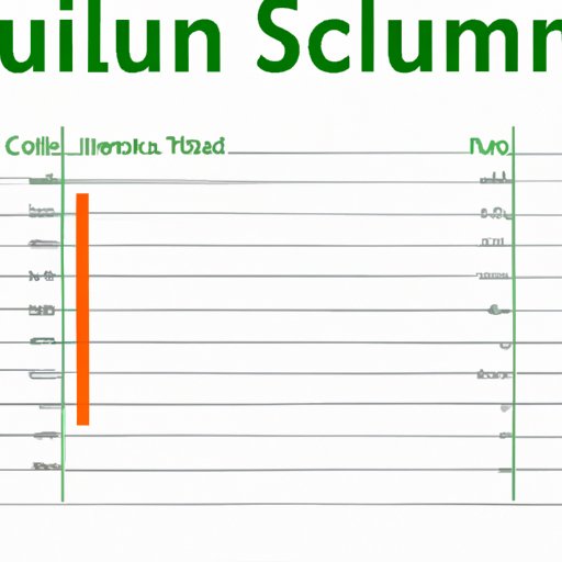 Excel Tips: How to Easily Sum a Column in Excel