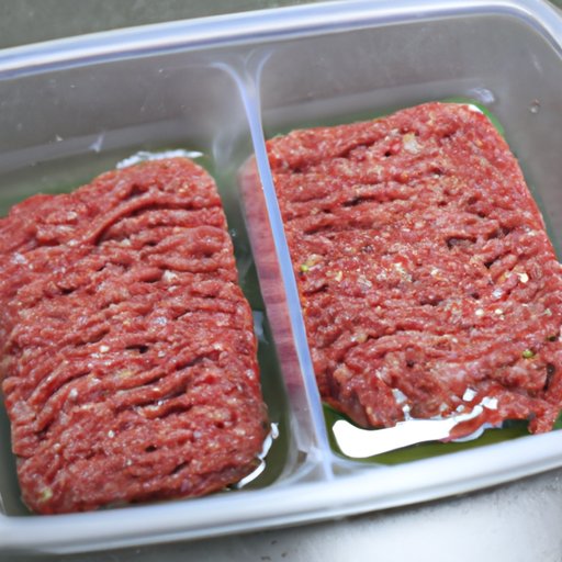 The Definitive Guide to Thawing Ground Beef: Quick and Safe Techniques