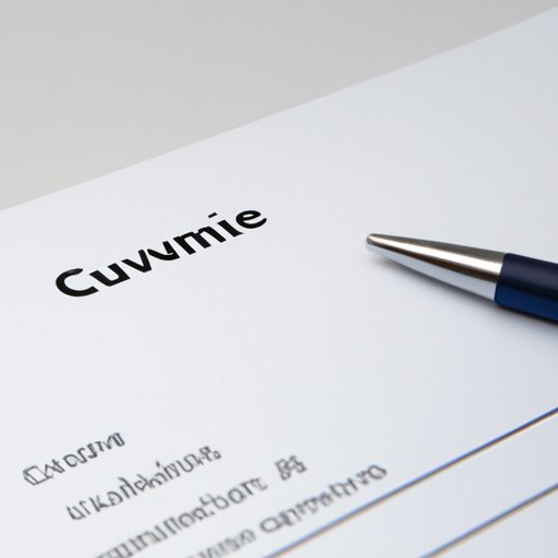 How to Write a CV: Crafting the Perfect Resume for Your Dream Job
