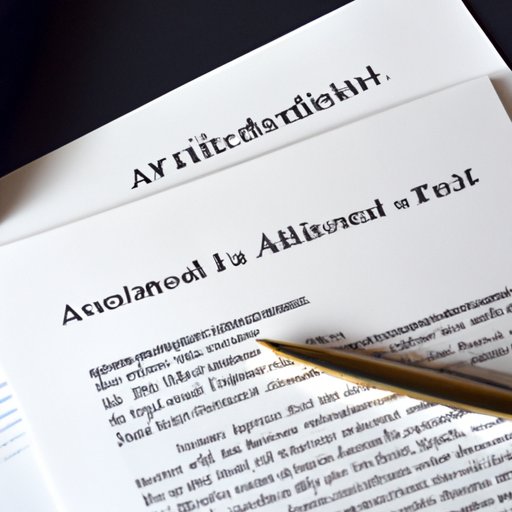 The Comprehensive Guide to Understanding Affidavits: What They Are and Why They Matter