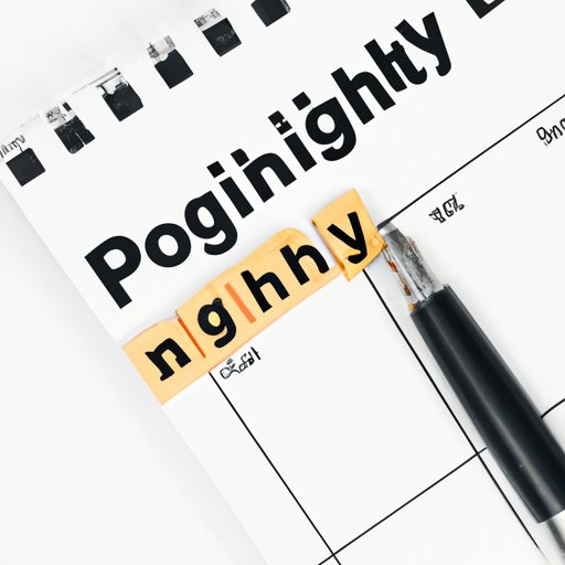 Fortnightly: An In-Depth Guide to Understanding and Incorporating Routines and Pay Schedules
