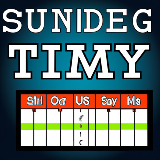 What Time is Sunday Night Football: A Comprehensive Guide