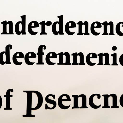 Understanding the Significance of the Declaration of Independence’s Conclusion