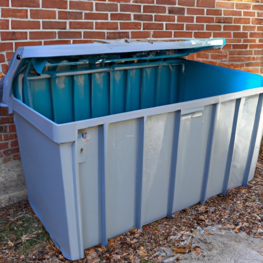 Choosing the Right Container for Outdoor Trash Storage: A Comprehensive Guide