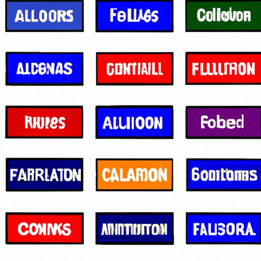 Breaking Down the NFL: Which State Has the Most Teams?